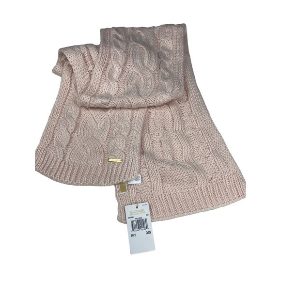 Michael Kors  Cable Knit Infinity Brown Scarf ONE SIZE - Picture 1 of 9
